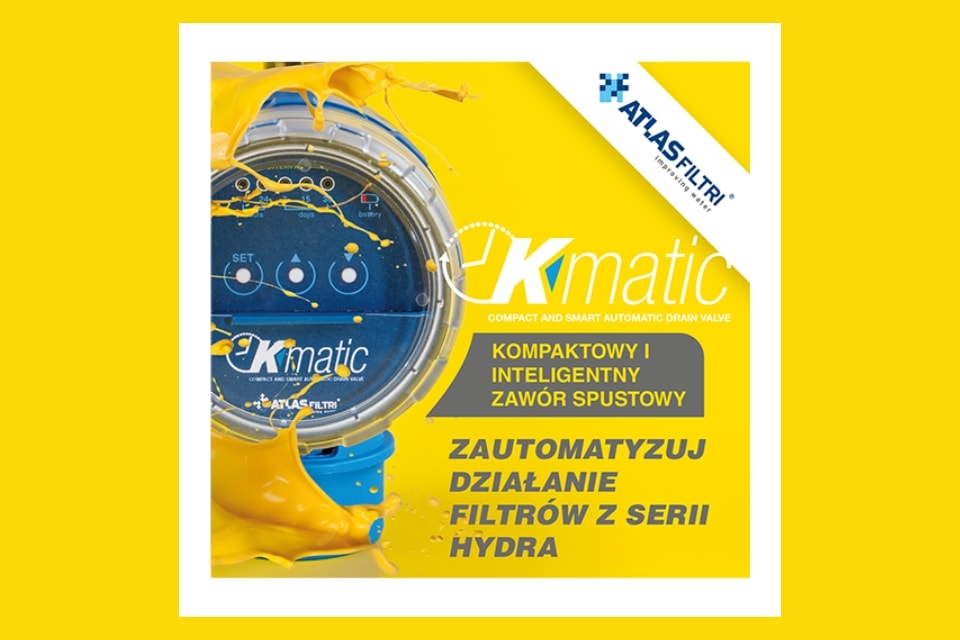 NOWOŚĆ na rynku filtrów mechanicznych – poznaj K-Matic